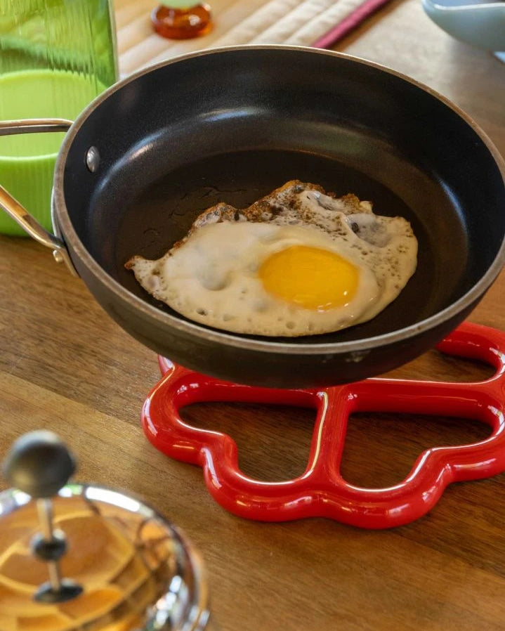 &Klevering - Clover trivet | Red