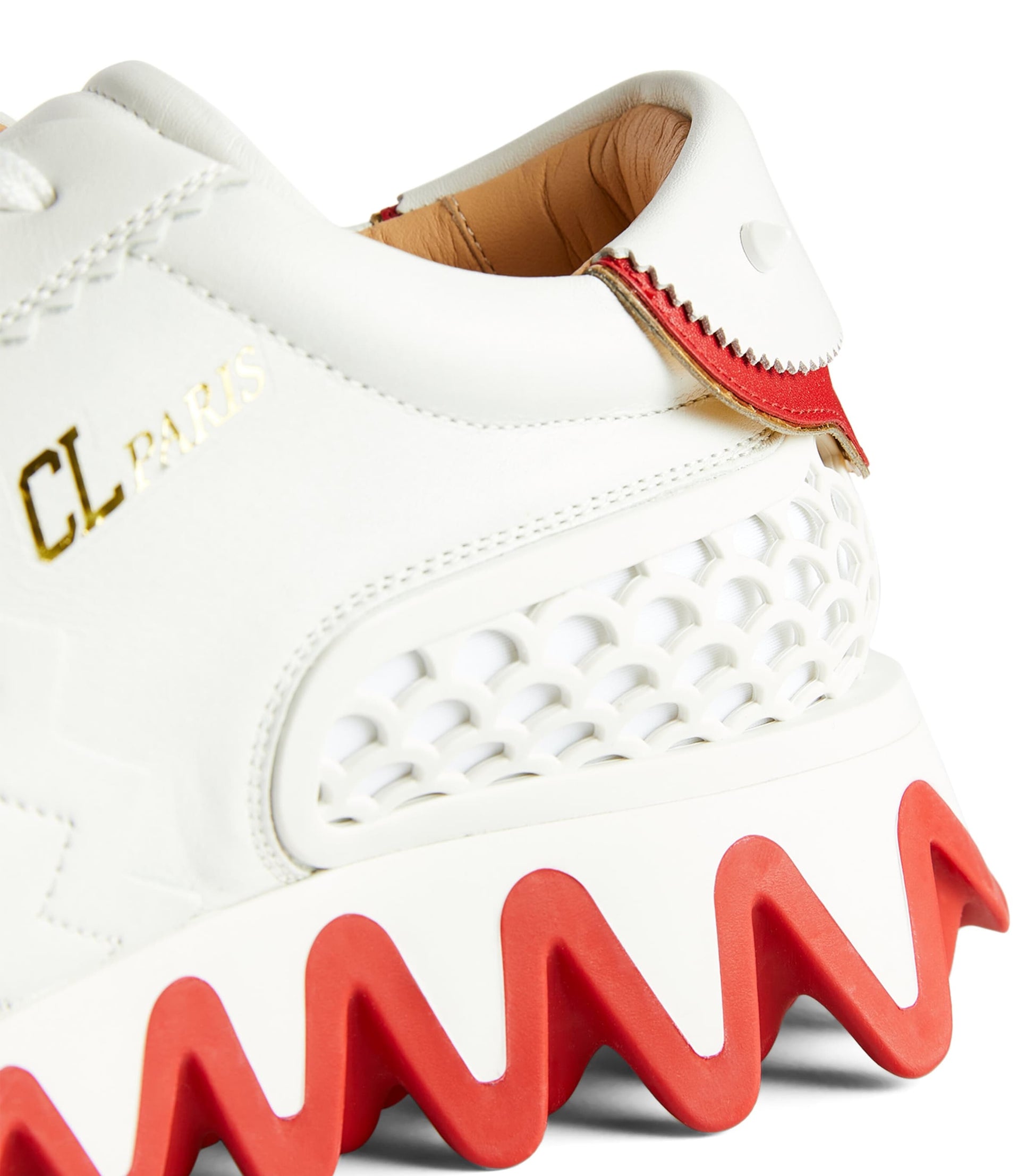 Loubishark Leather Sneakers