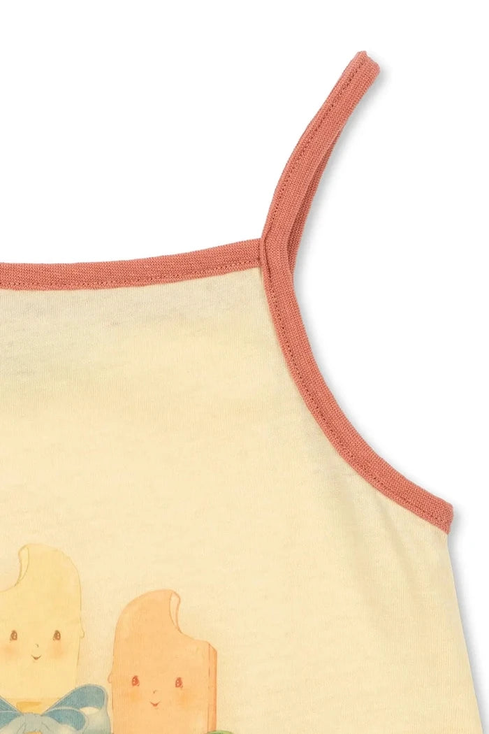 Konges Sløjd рокля от памук ERA STRAP DRESS OCS