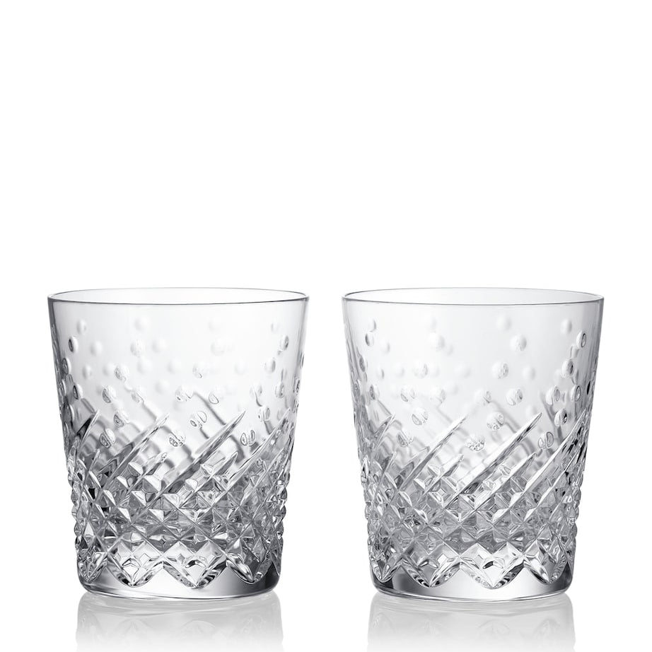Set of 2 Crystal Celebrations Tumblers (340ml)