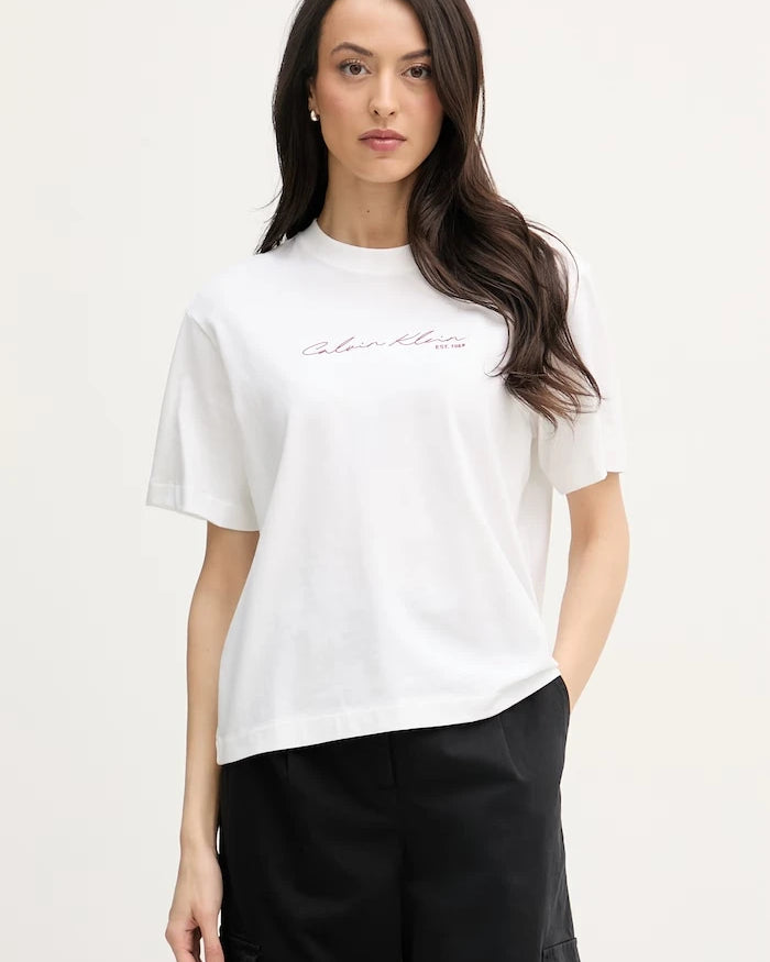 Calvin Klein Jeans тениска дамска от памук