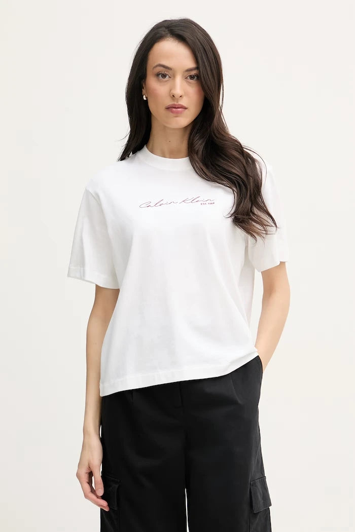 Calvin Klein Jeans тениска дамска от памук