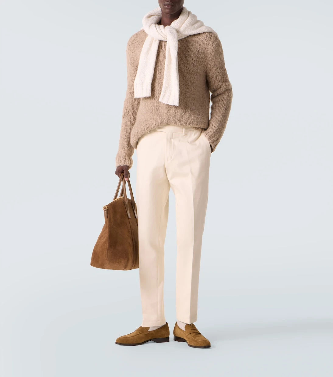 Thom Sweeney - Cotton twill chinos
