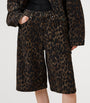 Leopard Print Louie Shorts LEPPO BROWN
