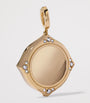 Yellow Gold and Diamond Mythology Eye Spy Charm Pendant
