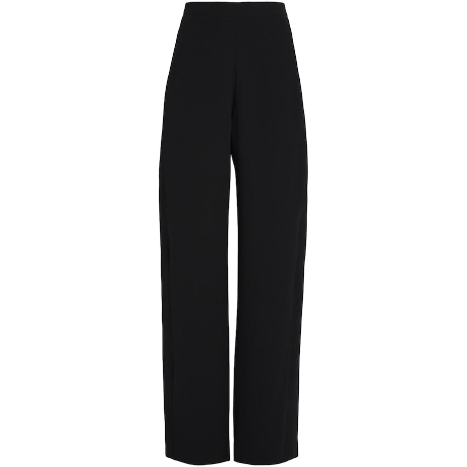 Edeline Lee Black Twist Tailored Trousers