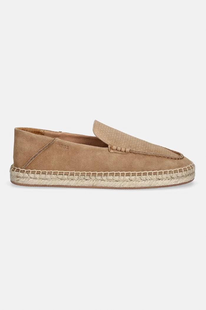 BOSS erkek süet espadriller Madeira