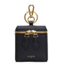 Alaïa Black Goatskin Square Coin Purse