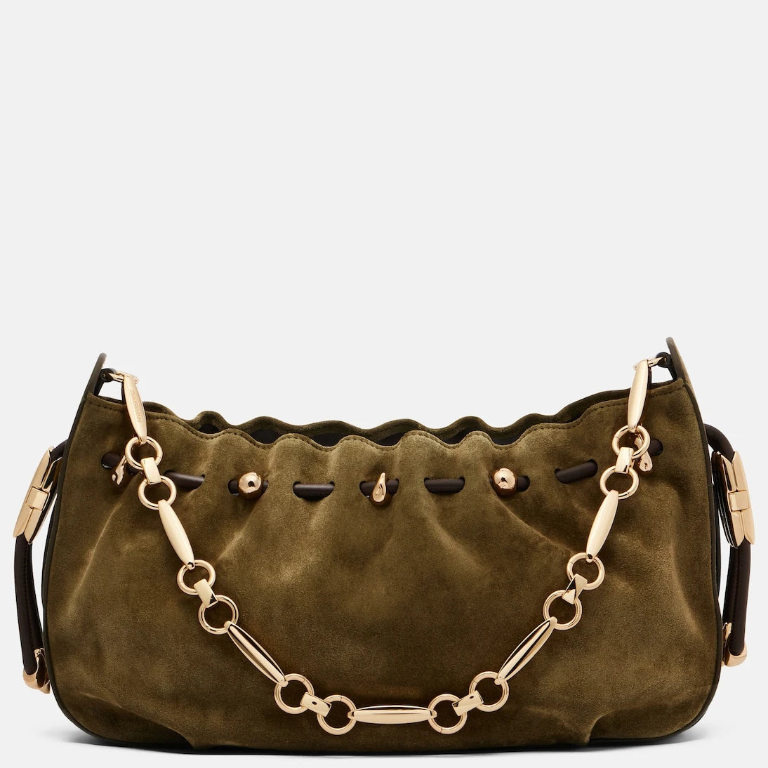 Zimmermann - Halcyon suede shoulder bag