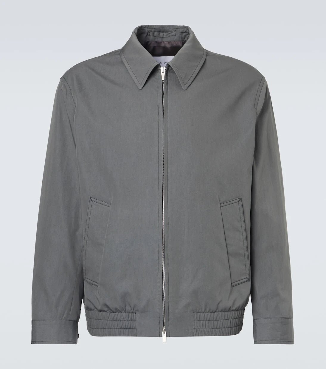 Lardini - Cotton and silk blouson jacket