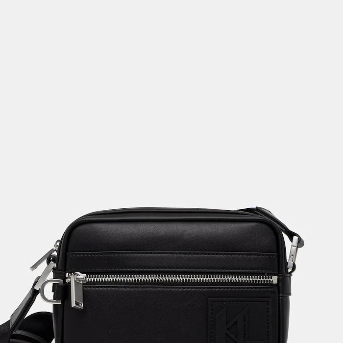 Karl Lagerfeld Erkek Suni Deri Çapraz Çanta