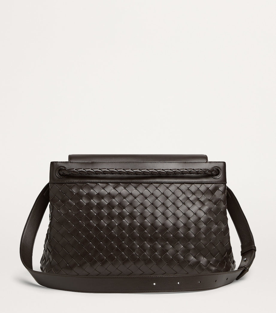 Medium Leather Andiamo Messenger Bag