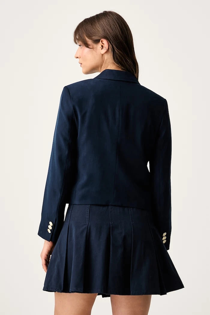 Tommy Jeans Kadın Tek Düğmeli Ceket Viskozlu