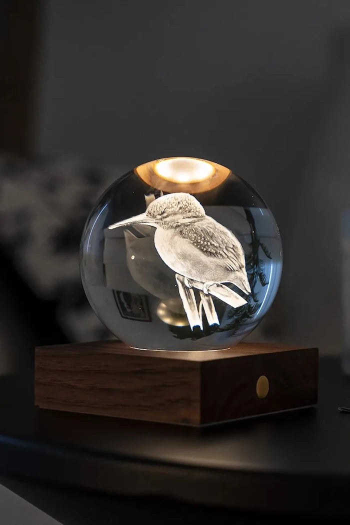 Led лампа Gingko Design Amber Crystal Light