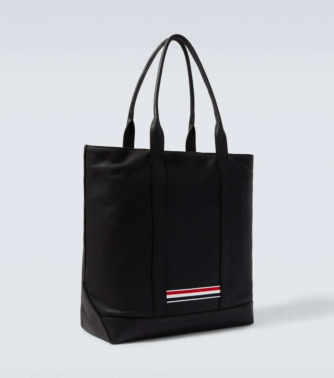 Thom Browne - Leather tote bag