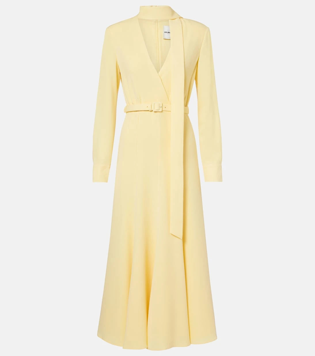 Roland Mouret - Belted cady midi dress