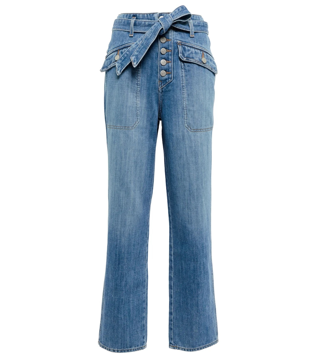 Veronica Beard - Rinley high-rise cropped jeans