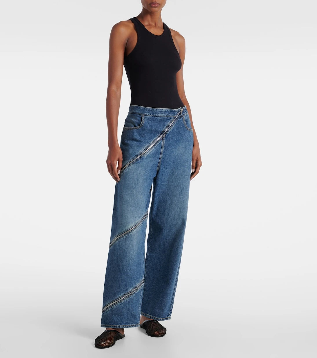 Alaïa - Ribbed-knit bodysuit