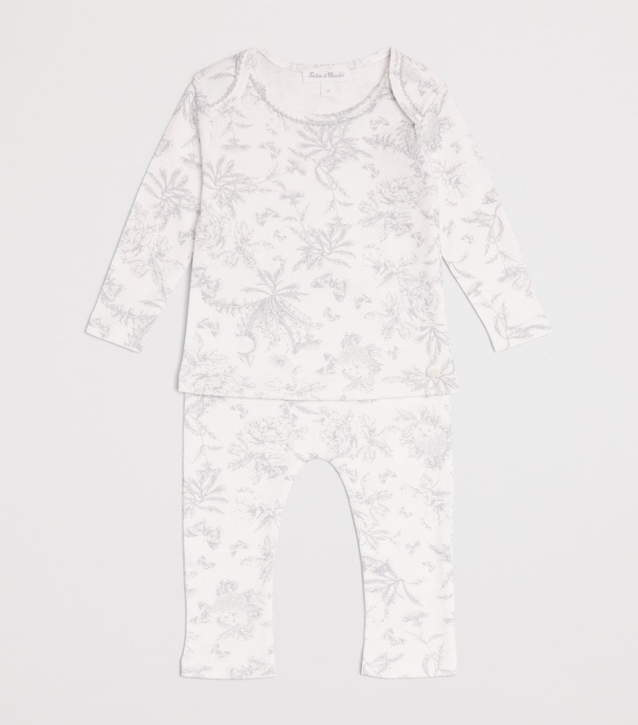 Printed Top and Leggings Set (Newborn-2 Years)