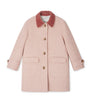 Wool-Blend Collared Coat (10-14 Years)