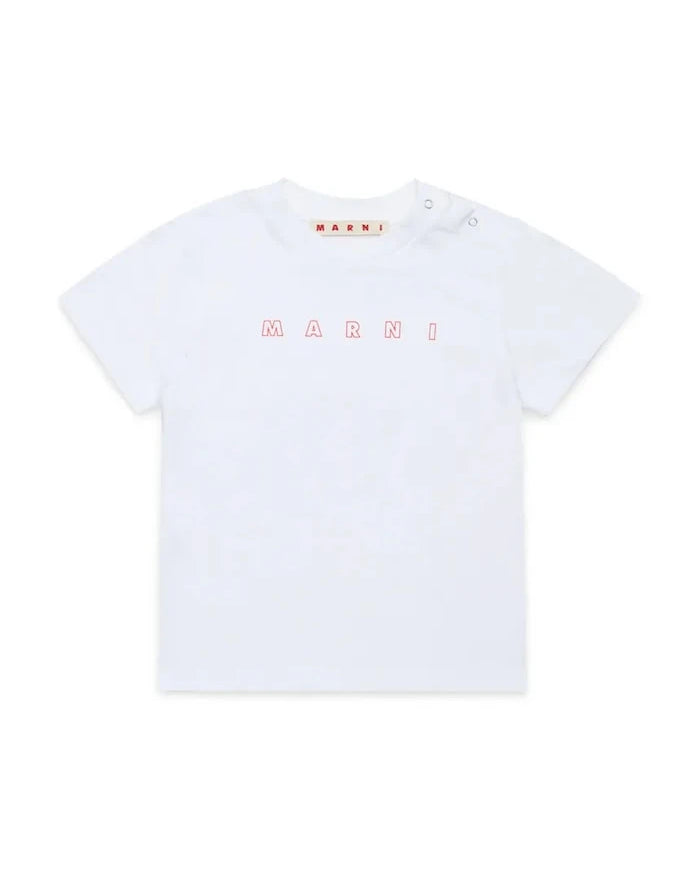 Детска памучна тениска Marni MT276B T-SHIRT