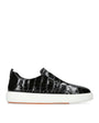Santoni Crocodile Leather Clean Icon 2.0 Sneakers