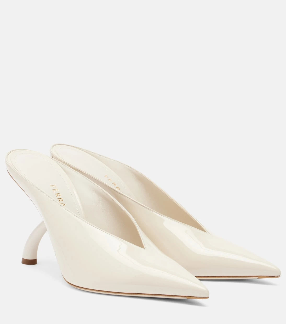 Ferragamo - Patent leather mules