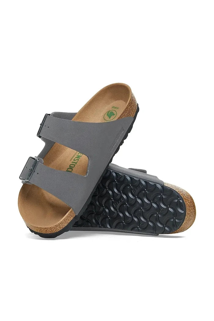 Birkenstock kadın düz taban terlik Arizona Vegan