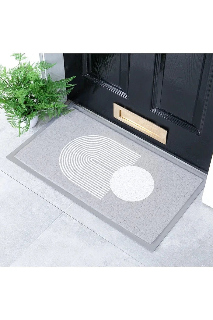 Изтривалка Artsy Doormats Grey Abstract Sphere 70 x 40 cm