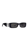 Black Dynasty Rectangle Sunglasses