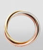 Medium White, Yellow and Rose Gold Trinity Ring