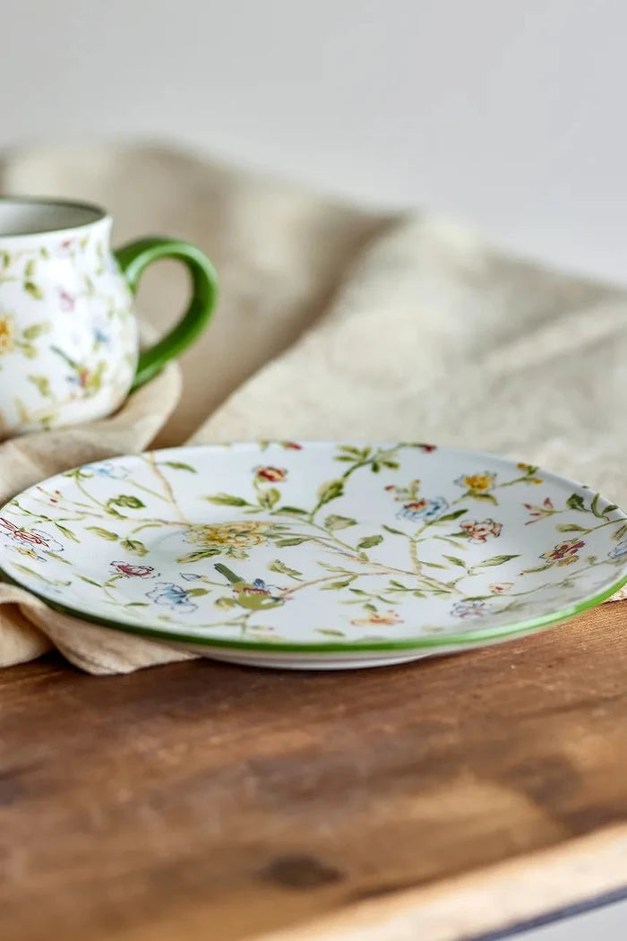 Stoneware Tabak Seti 20,5 x 2,5 cm