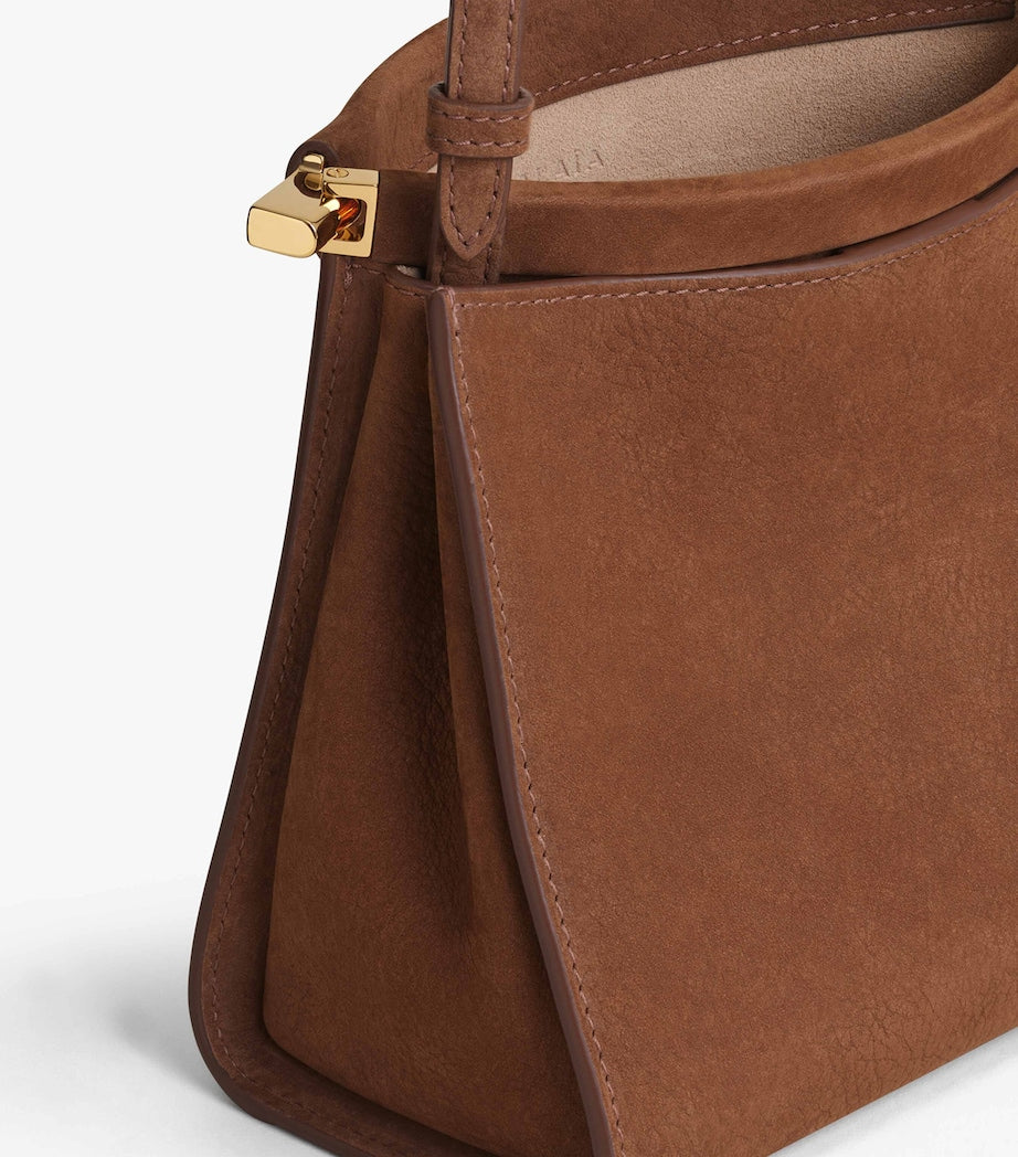 Alaïa Small Leather Le Quick Square Shoulder Bag