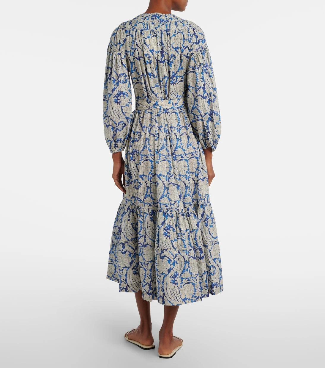 Ulla Johnson - Seraphina printed cotton-blend midi dress