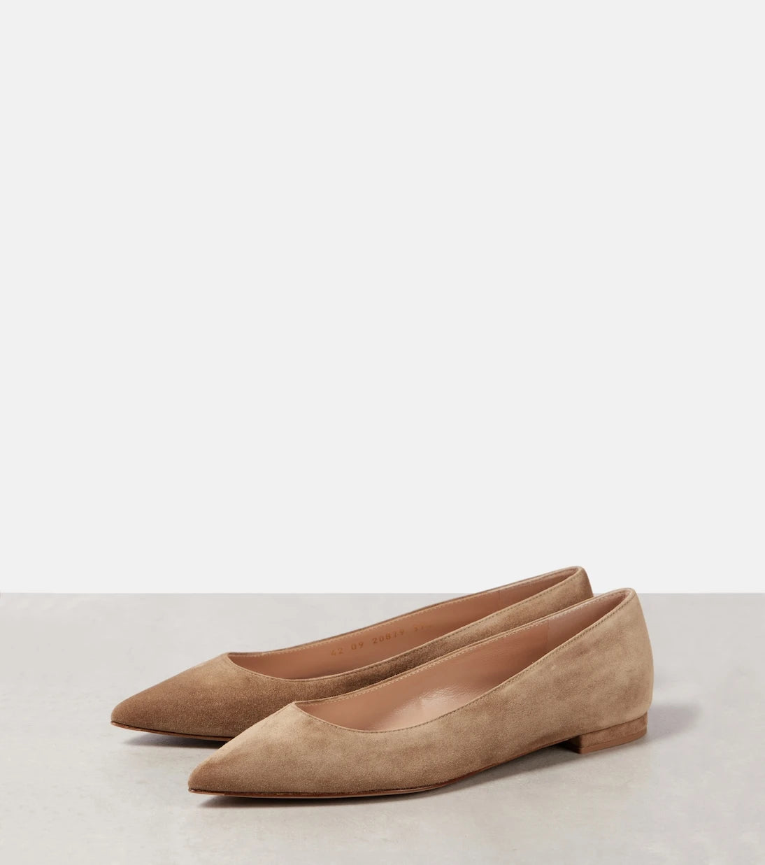 Gianvito Rossi - Gianvito suede ballet flats