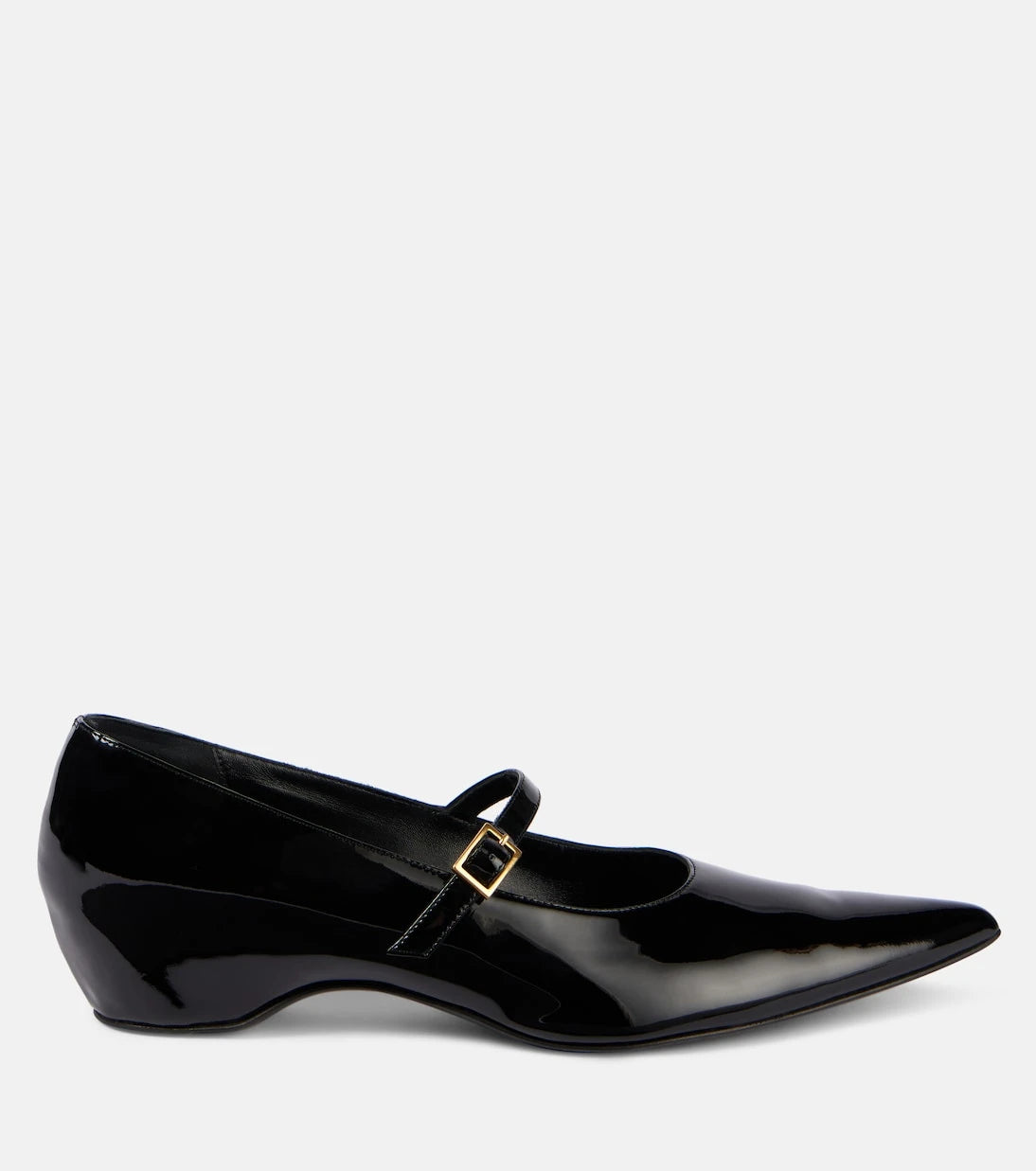 Khaite - Sybil patent leather Mary Jane flats