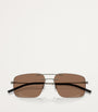 Moncler Grey Steel Doppler ME4003 Sunglasses