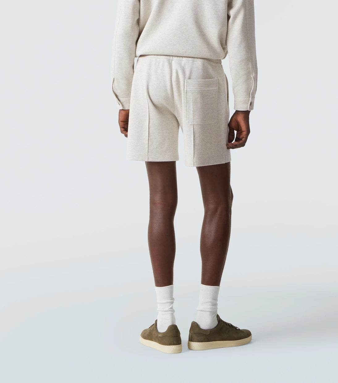Tom Ford - Cotton, silk, and cashmere shorts
