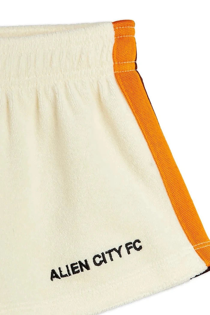 Mini Rodini pamuk kısa çocuk şortu Alien City FC