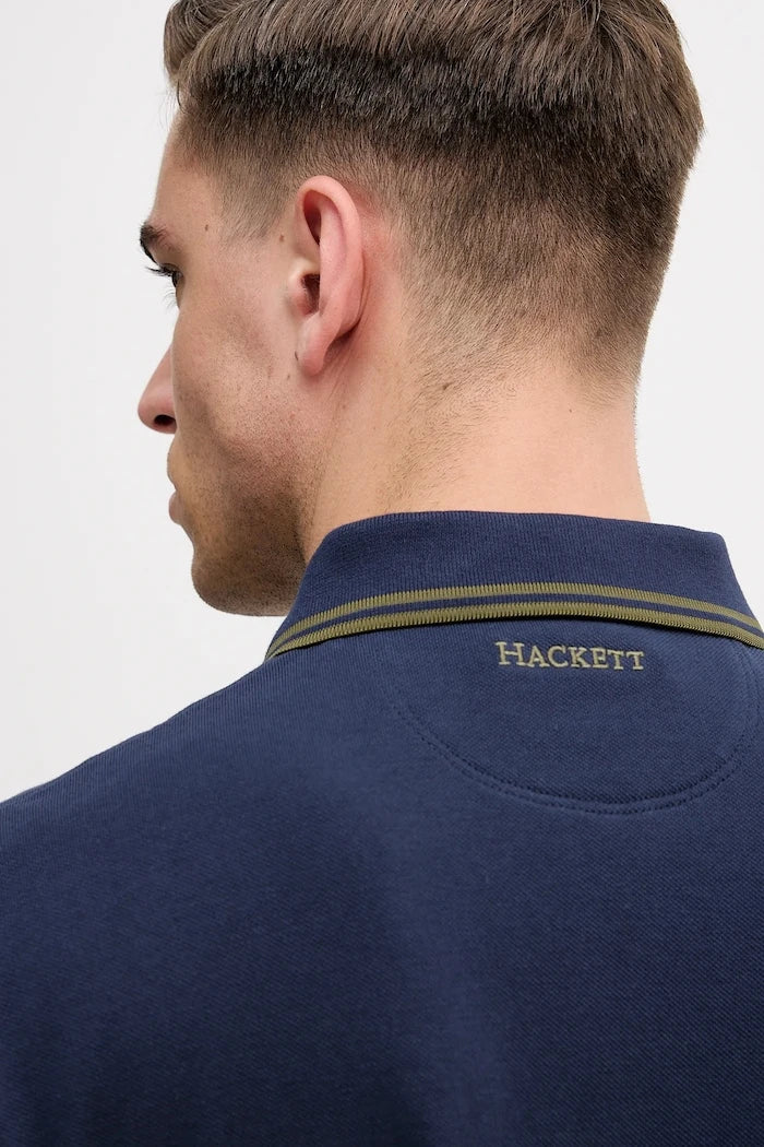 Hackett London Yakalı Pamuklu Tişört