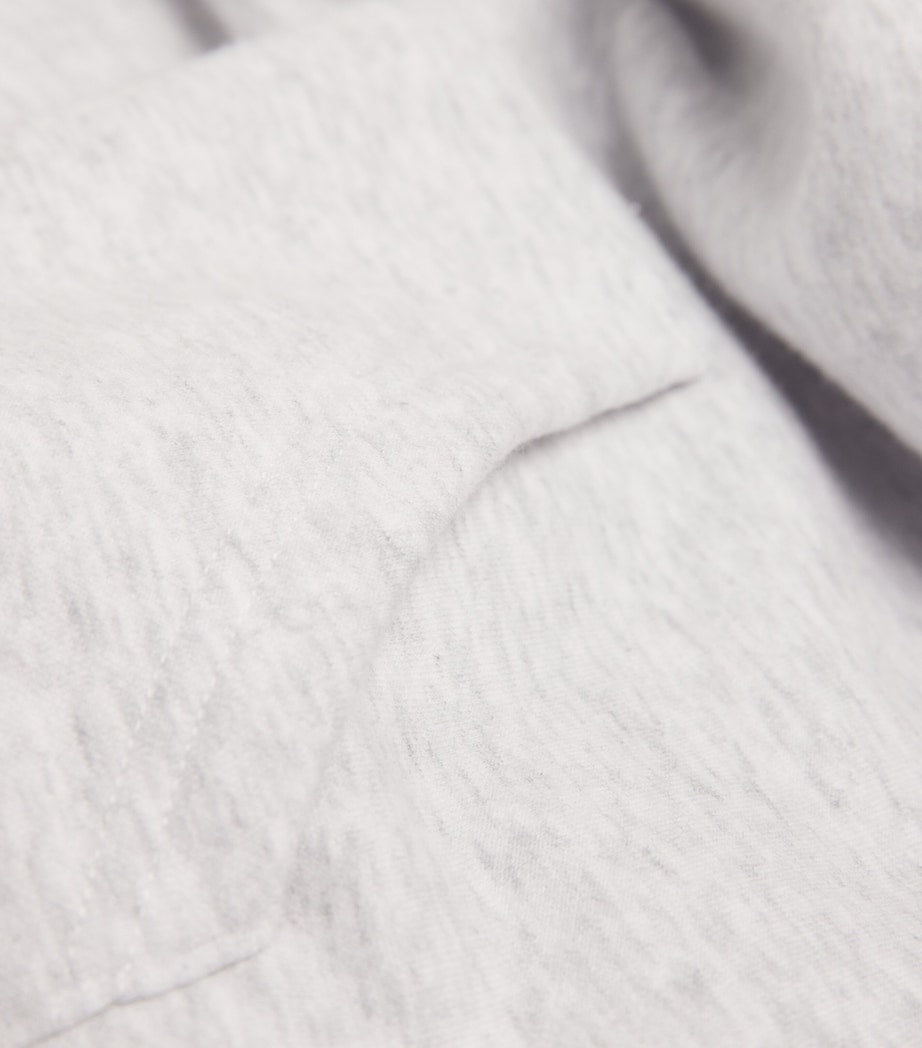 Skims Grey Fleece Classic Hoodie