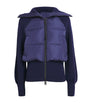 Canada Goose Navy Knitted HyBridge Astoria Jacket