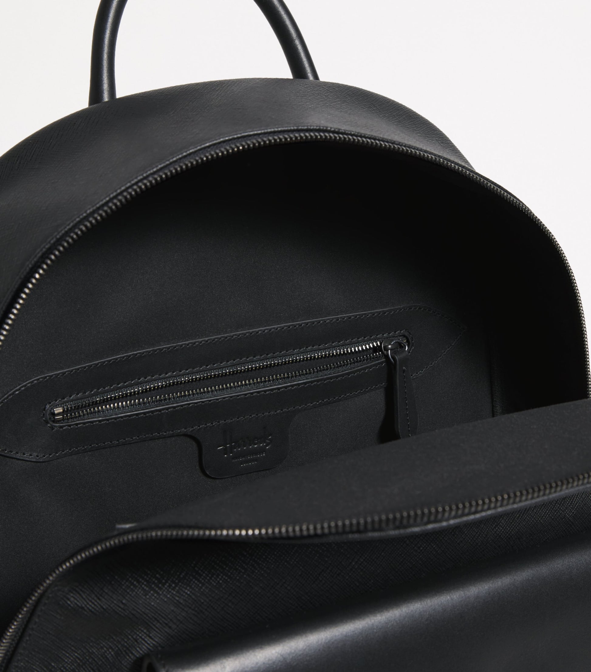 Saffiano Leather Backpack