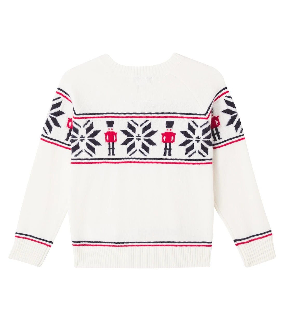 Tartine et Chocolat - Intarsia wool sweater