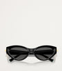 Tiffany & Co. Black Acetate Cat-Eye Sunglasses
