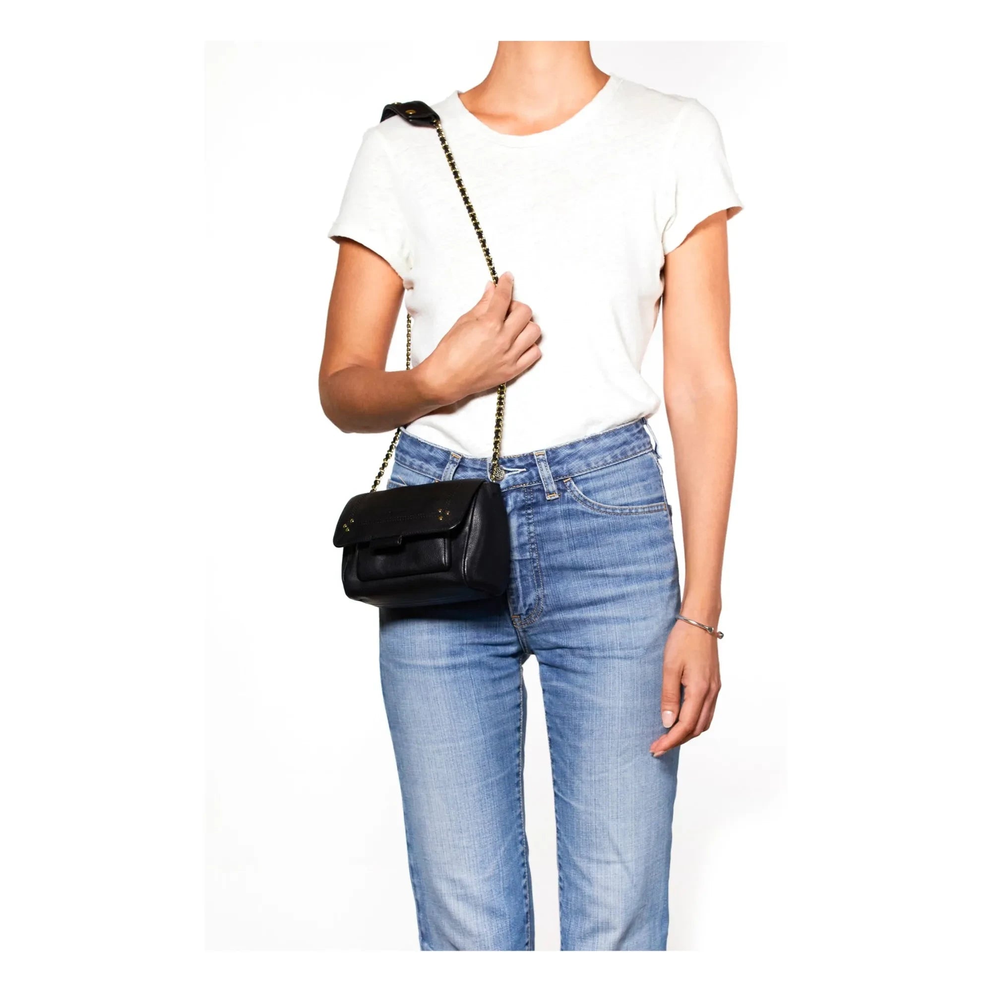 Jérôme Dreyfuss - Bag Lulu S Cuir de Veau | Black