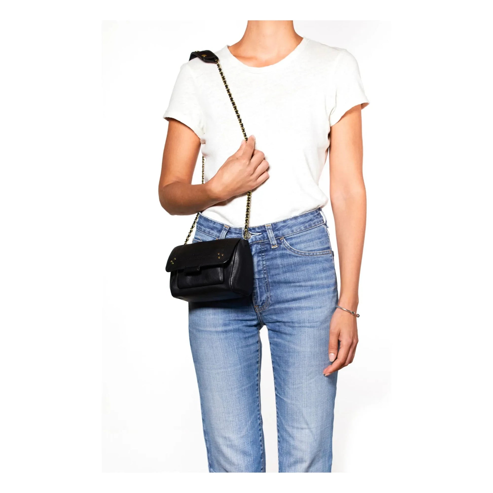Jérôme Dreyfuss - Bag Lulu S Cuir de Veau | Black