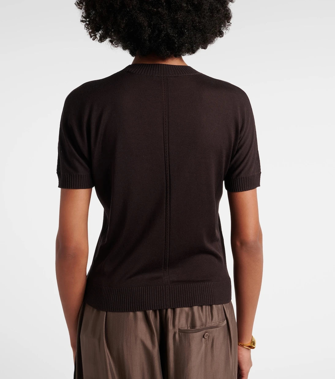 Joseph - Knitted silk top
