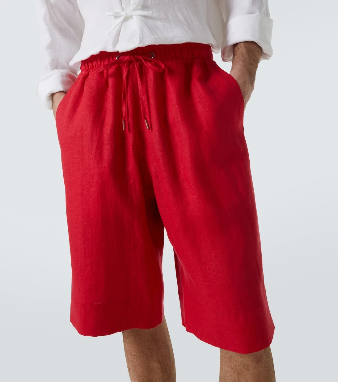 Kiton - Linen shorts
