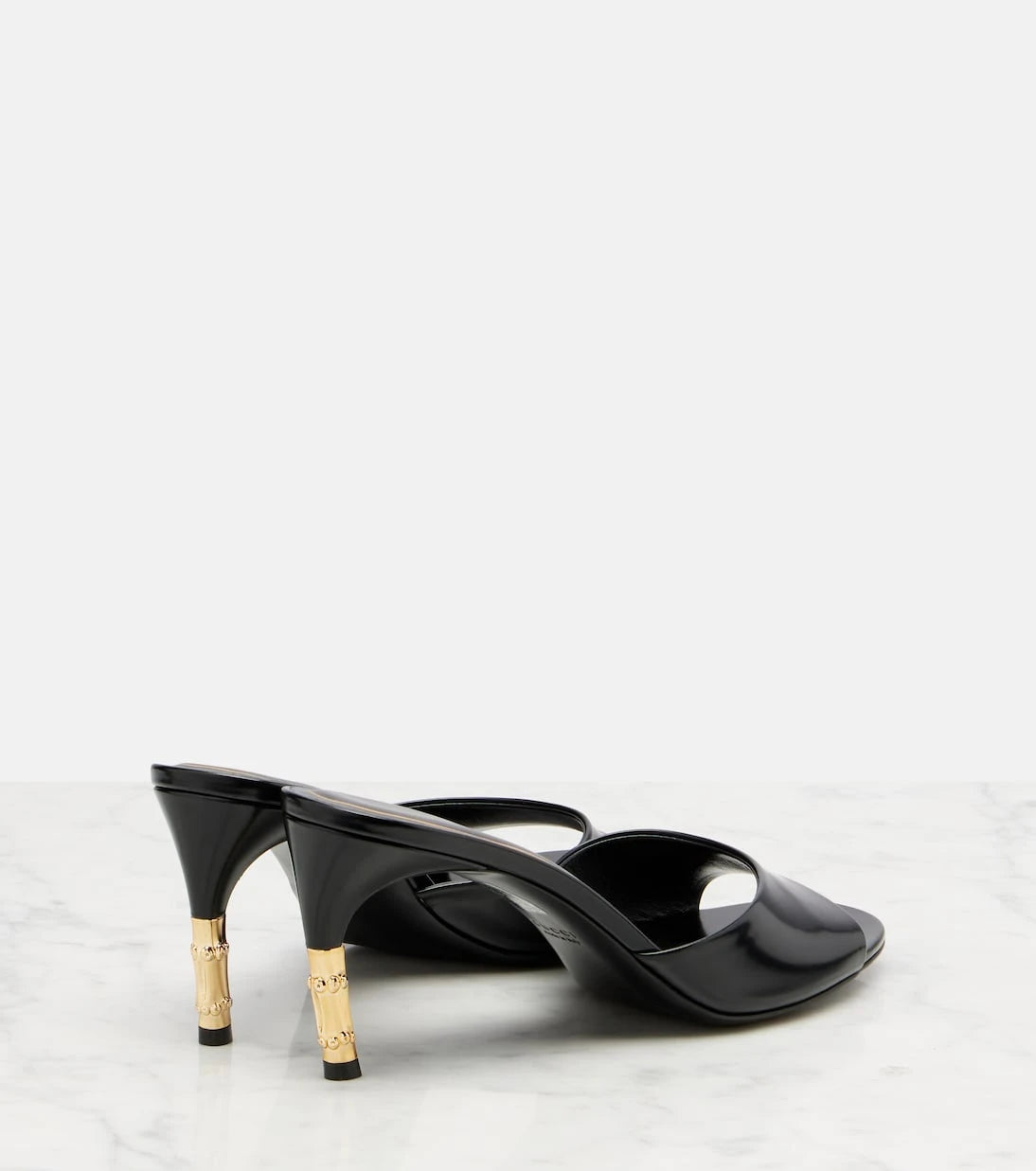 Gucci - Castello leather mules